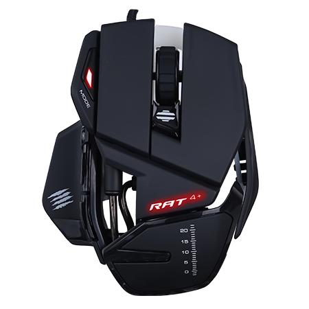Mad Catz R.A.T. 4+ gamingmus - sort