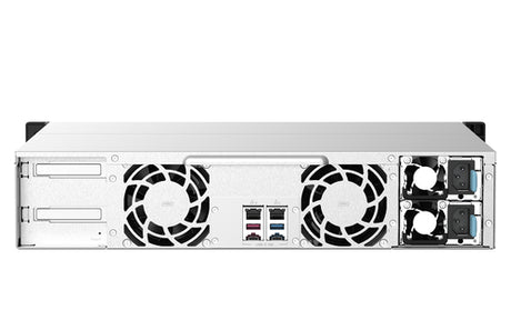 QNAP TS-1273AU-RP-8G – bagside og strømforsyninger