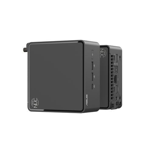 ASUS NUC 15 Pro RNUC15CRHI300002 – vist i en samlet opsætning (vinkel 3)