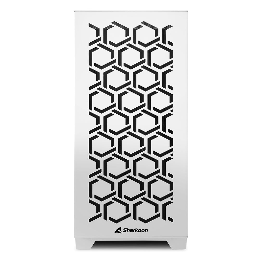 Sharkoon MS-Y1000, gaming tower case (white, tempered glass side panel) Sharkoon