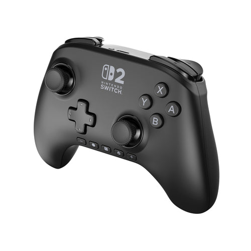 PowerA Advantage Wireless Controller Nintendo Switch 2 Sort – Controller set skråt
