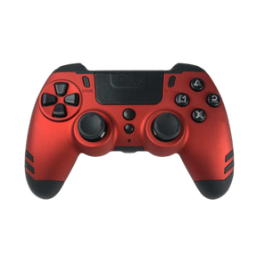 Steelplay MetalTech – rød trådløs controller til PS4 og PC – forside