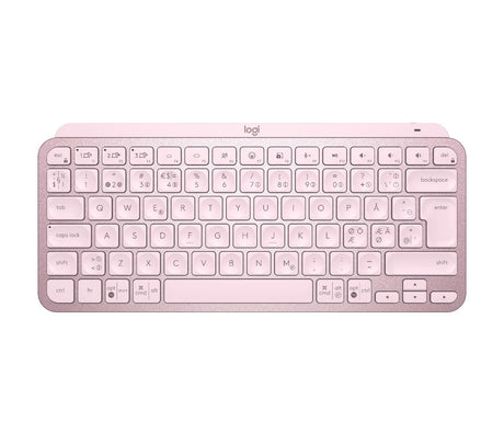 Logitech - MX Keys Mini Minimalist Wireless Illuminated Keyboard - Nordic Layout Logitech
