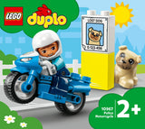 LEGO 10967 DUPLO Police Motorbike Construction Toy (Police Toy for Toddlers Aged 2+, Ideal Motor Skills Toy for Babies, Toy Motorbike) LEGO