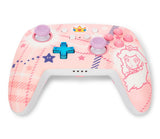 PowerA Enhanced Wireless Controller – Princess Peach Plaid – Switch – produktbillede 8