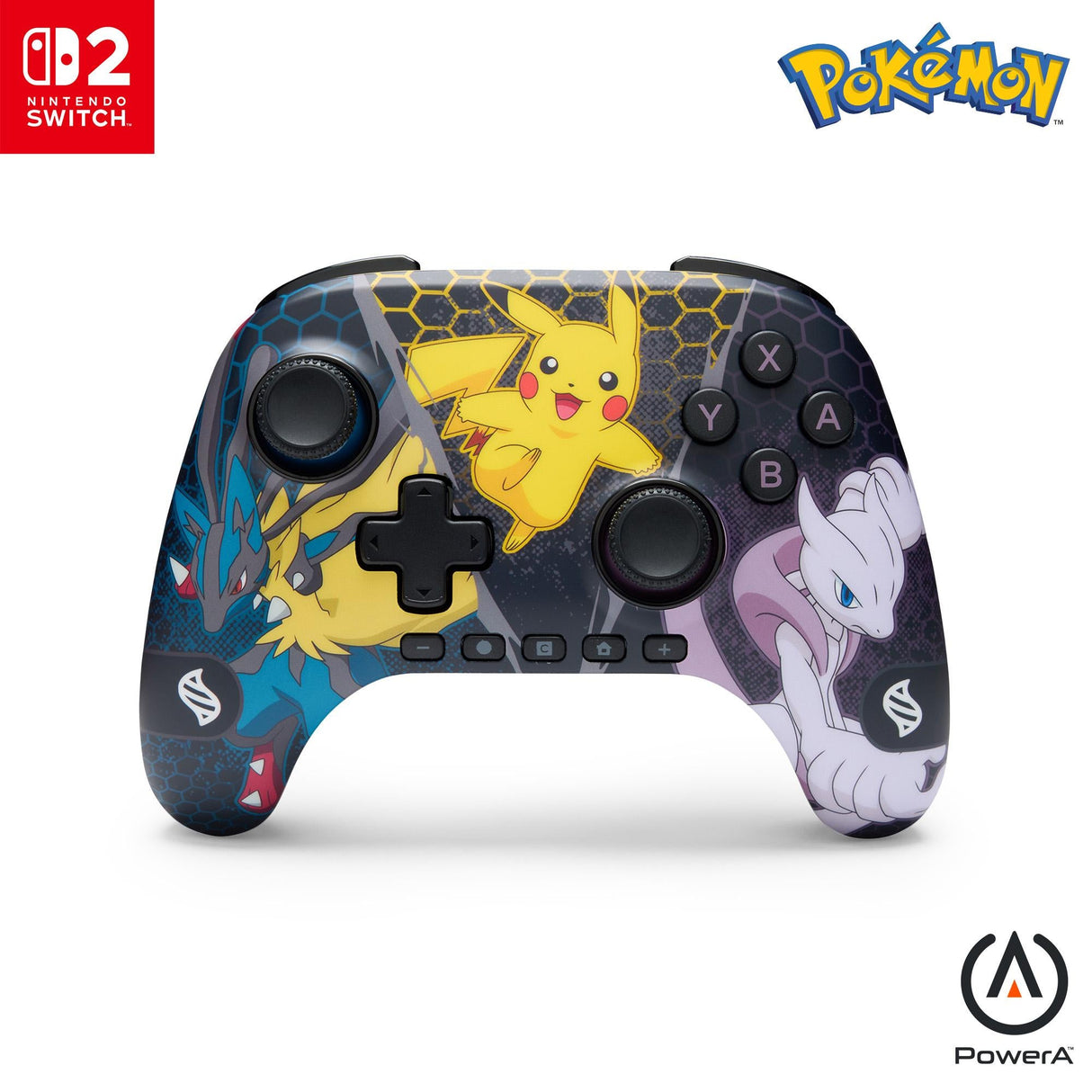 PowerA - Advantage Wireless Controller - Nintendo Switch 2 - Pokémon: Mega Evolutions PowerA
