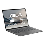 ASUS Zenbook A14 UX3407QA-QD496W – set skråt forfra (vinkel 2); tastaturlayout illustrativt