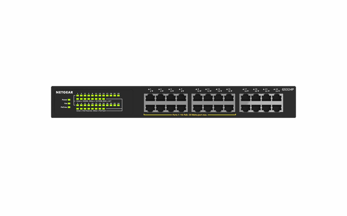 Netgear 24PT GIGE UNMANAGED SWCH W/ POE+ Netgear International Limited