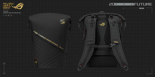 Asus ROG SLASH Backpack Edition 20 – Sort