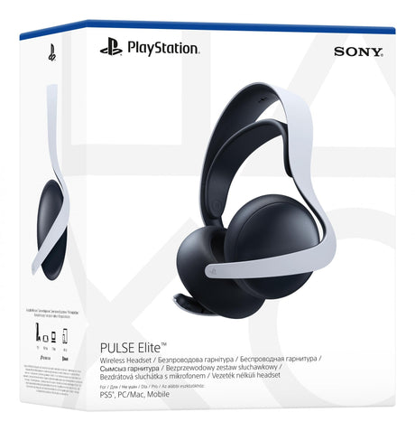 Sony PULSE Elite – trådløst gaming-headset – sort, hvid – produktdetalje 5