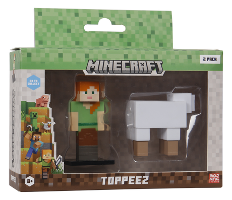 Minecraft - 3D Figure 2 pack - Alex & Sheep Minecraft