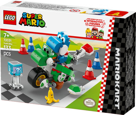 LEGO 72031 Super Mario - Mario Kart: Yoshi Bike, construction toy LEGO