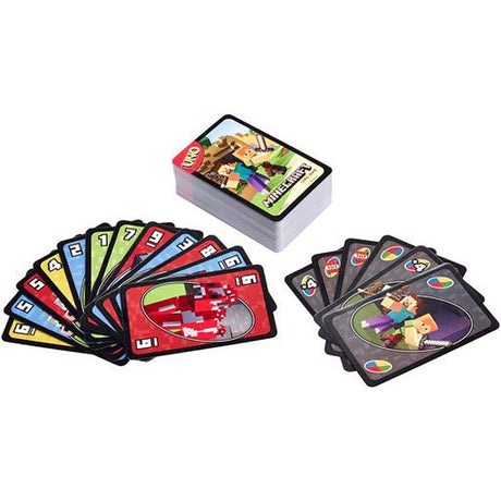 Mattel Games - UNO Minecraft - (967-1174) Mattel Games