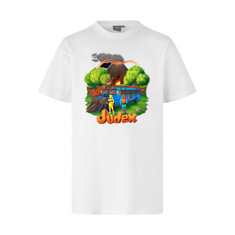 Judex Fortnite Battlebus Tee - Hvid Judex