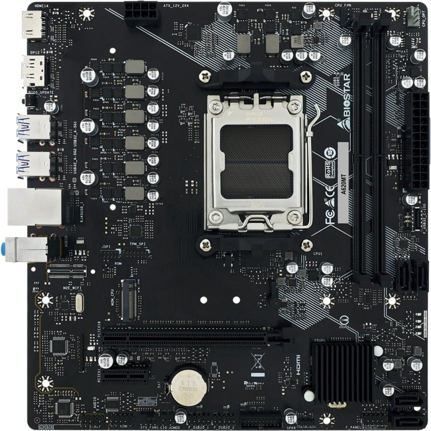 Biostar A620MT - Socket AM5 - motherboard Biostar