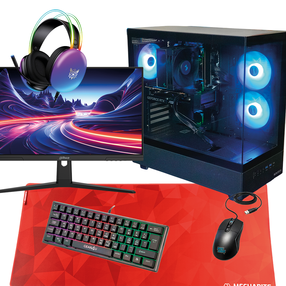 Top Fragger Pro Gaming-Computer-Bundle – Intel i5 – RTX 5060