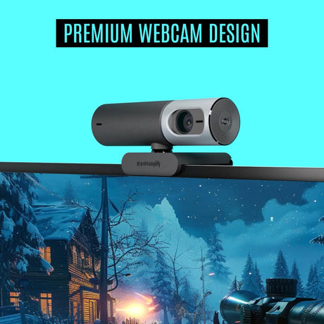 Streamplify CAM Pro, Webcam, 4K, 8M30 - Black Streamplify