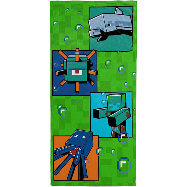 Minecraft Ocean Depths Badetuch 70x140cm