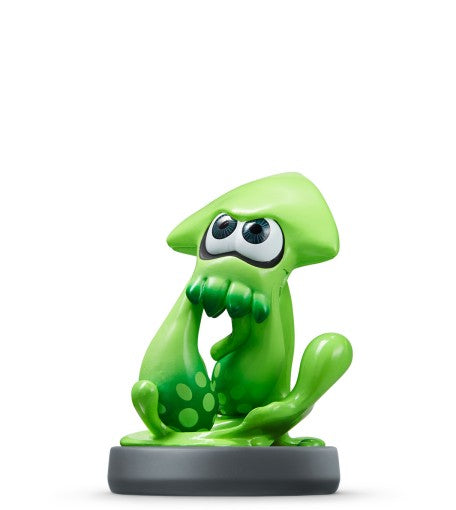 Nintendo amiibo Inkling Squid – Splatoon – Grøn