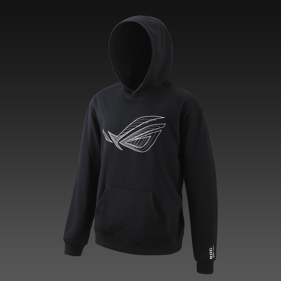 ASUS ROG GRAVITY HOODIE - Regular Fit - Sort