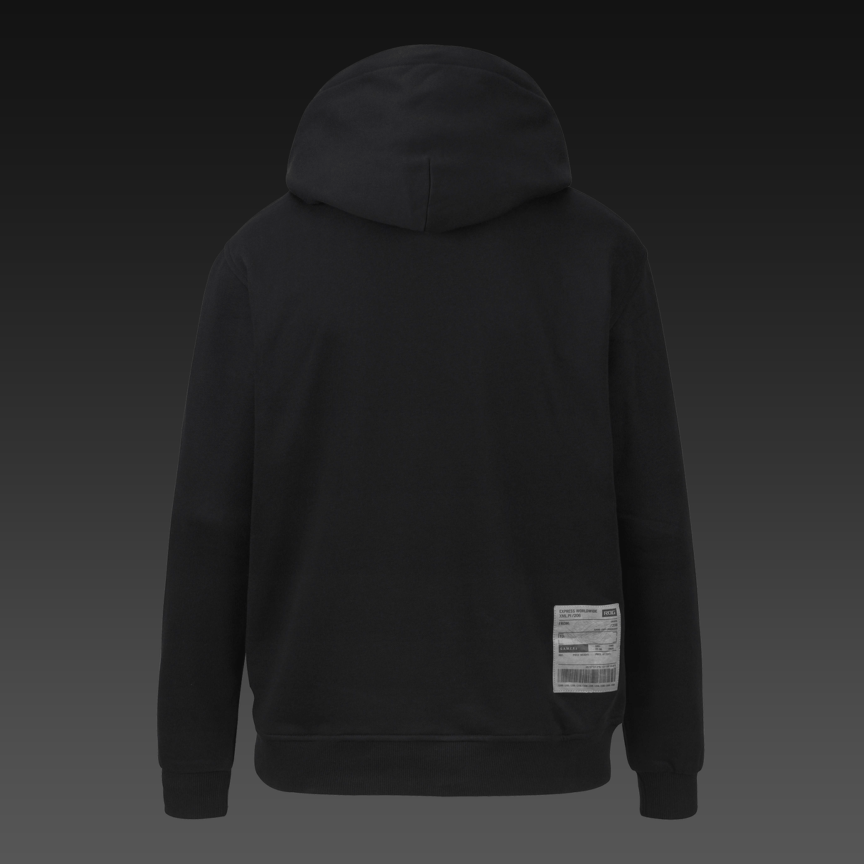 ASUS ROG COSMIC LIT HOODIE - Regular Fit - Sort