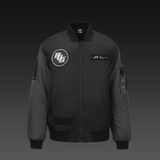 ASUS ROG COSMIC BOMBER JACKET - Regular Fit - Sort Grå