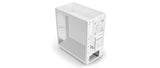 HYTE Y40 Snow White  Miditower - Panoramic Glass Veil, included PCIe 4.0 riser cable, 2 included fans