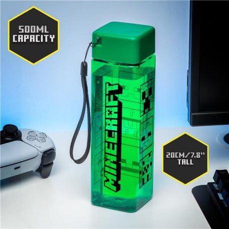 MINECRAFT SHAPED WATER BOTTLE PALADONE