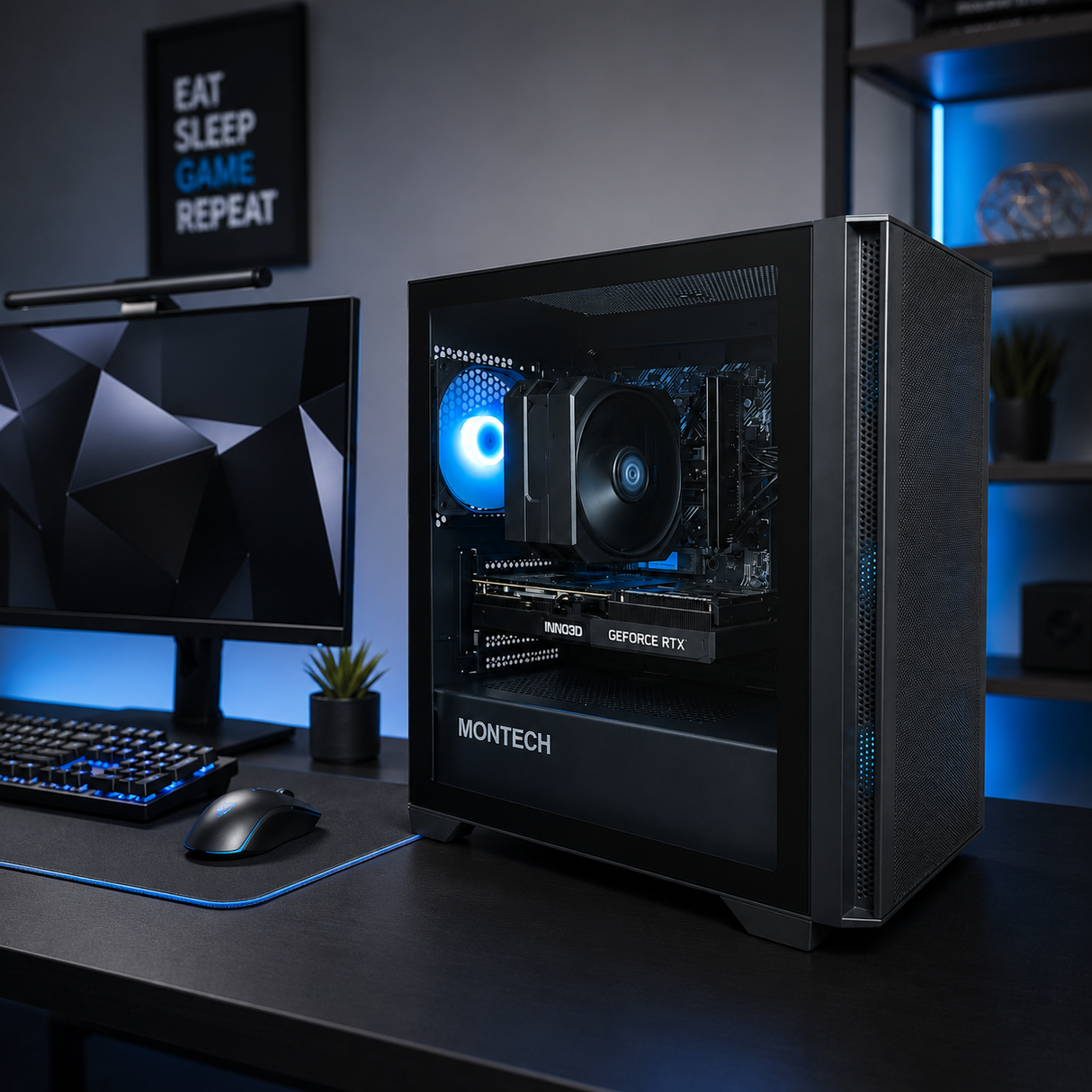 AMD-Gaming-Maschine der Extraklasse – AMD 5700X – RTX 5070