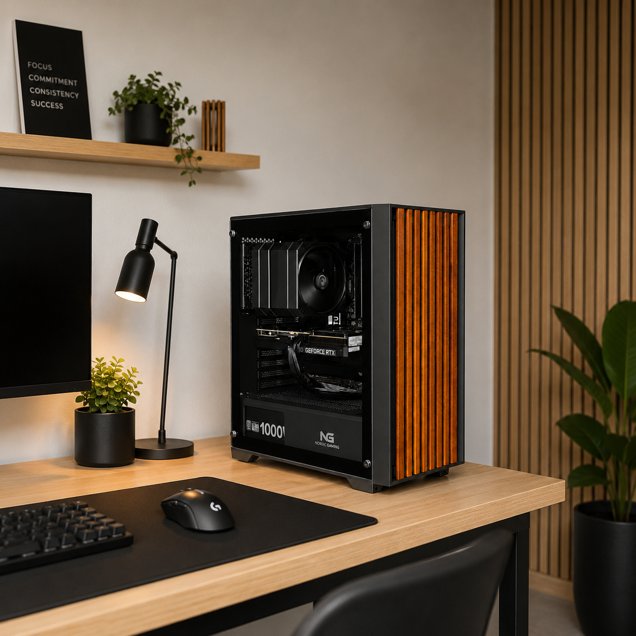 Geekd - Quantum Nova Gaming-Computer - 12700KF - RTX 5070
