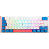 Ducky One 3 – Classic Black / White Nordic – SF 65 % – Cherry Silent Red