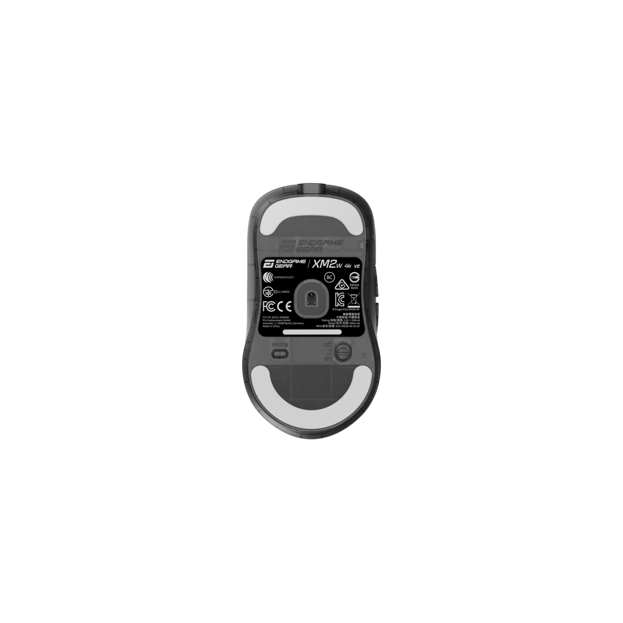 Endgame Gear XM2w 4K V2 – Trådløs Gaming Mus (Dark Frost)