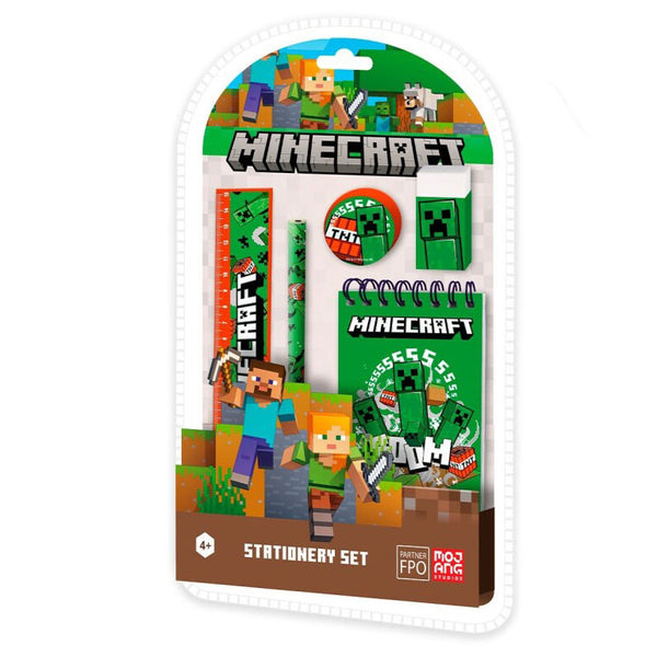 Minecraft Skrivesæt - Boom
