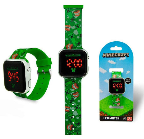 Minecraft TNT digital LED watch Minecraft