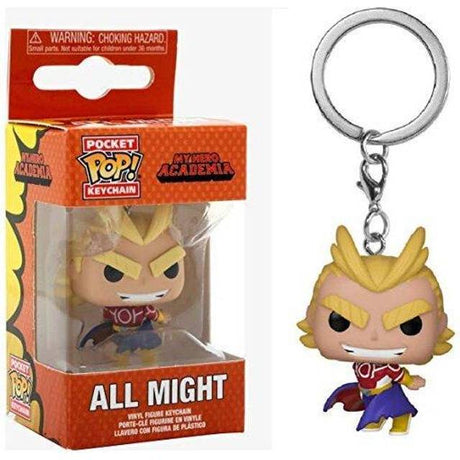 Funko POP! Key ring My Hero Academia - All Might, toy figure (4 cm) Funko