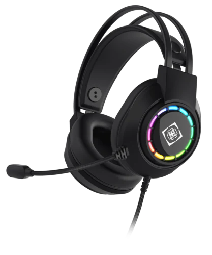 Deltaco - DH220 USB Stereo Gaming Headset - RGB - Sort Deltaco