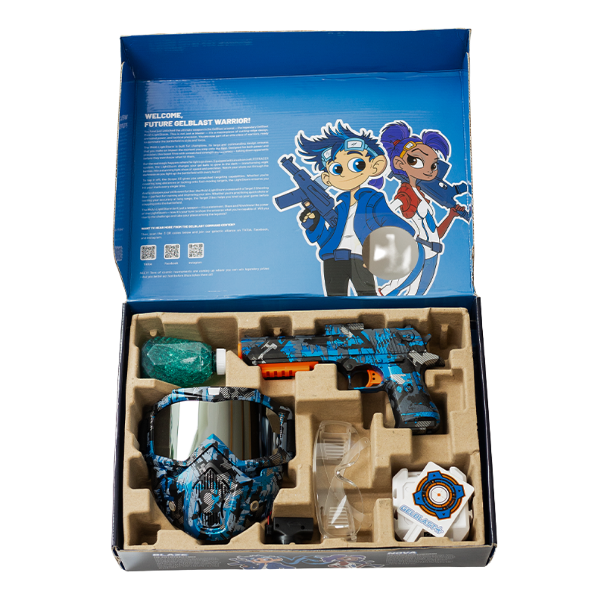 GelBlast Eagle Rush – Silver Military