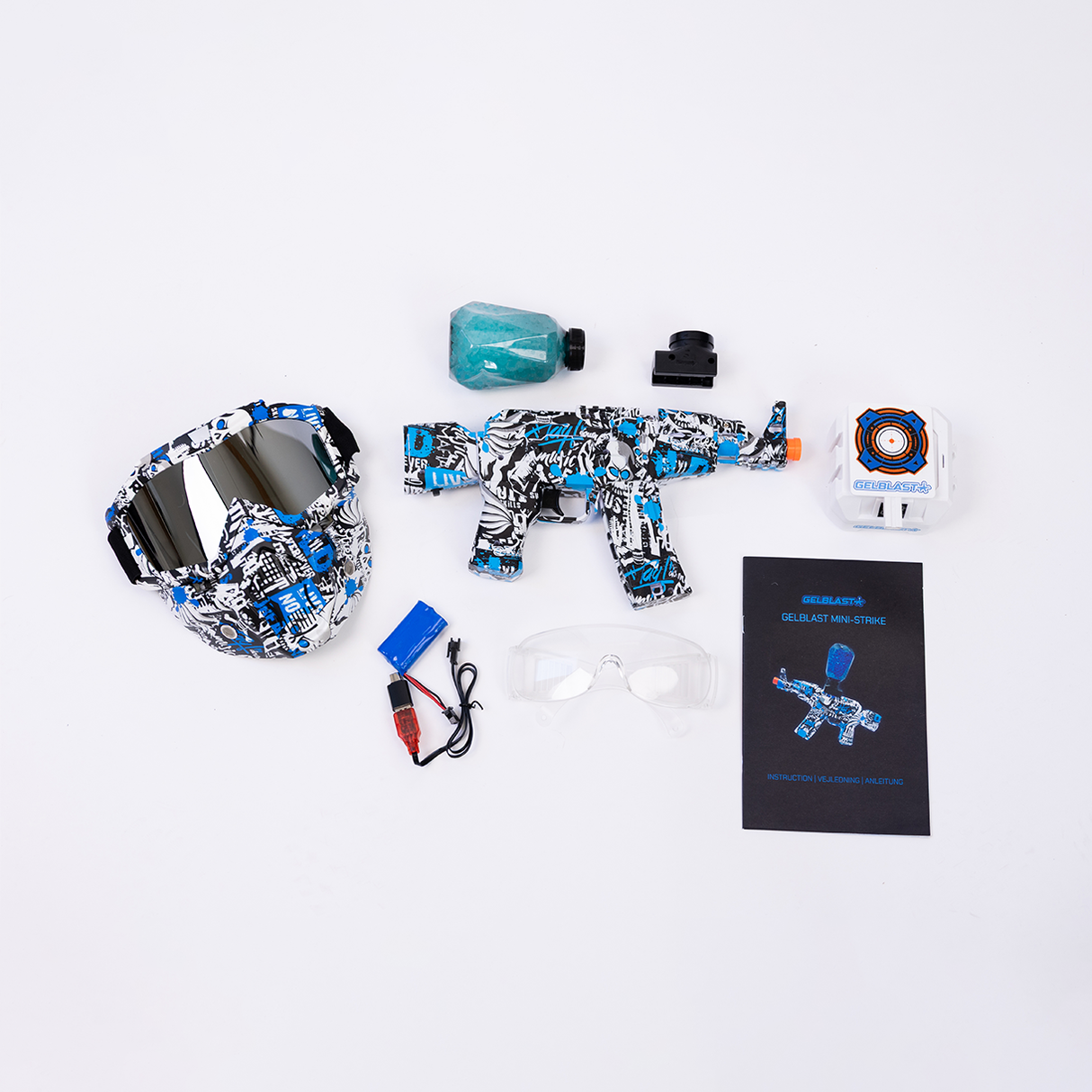 GelBlast Mini Strike – Blue Frozen Geekd