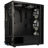 Kolink Observatory HF Glass ARGB Midi Tower Case - Black