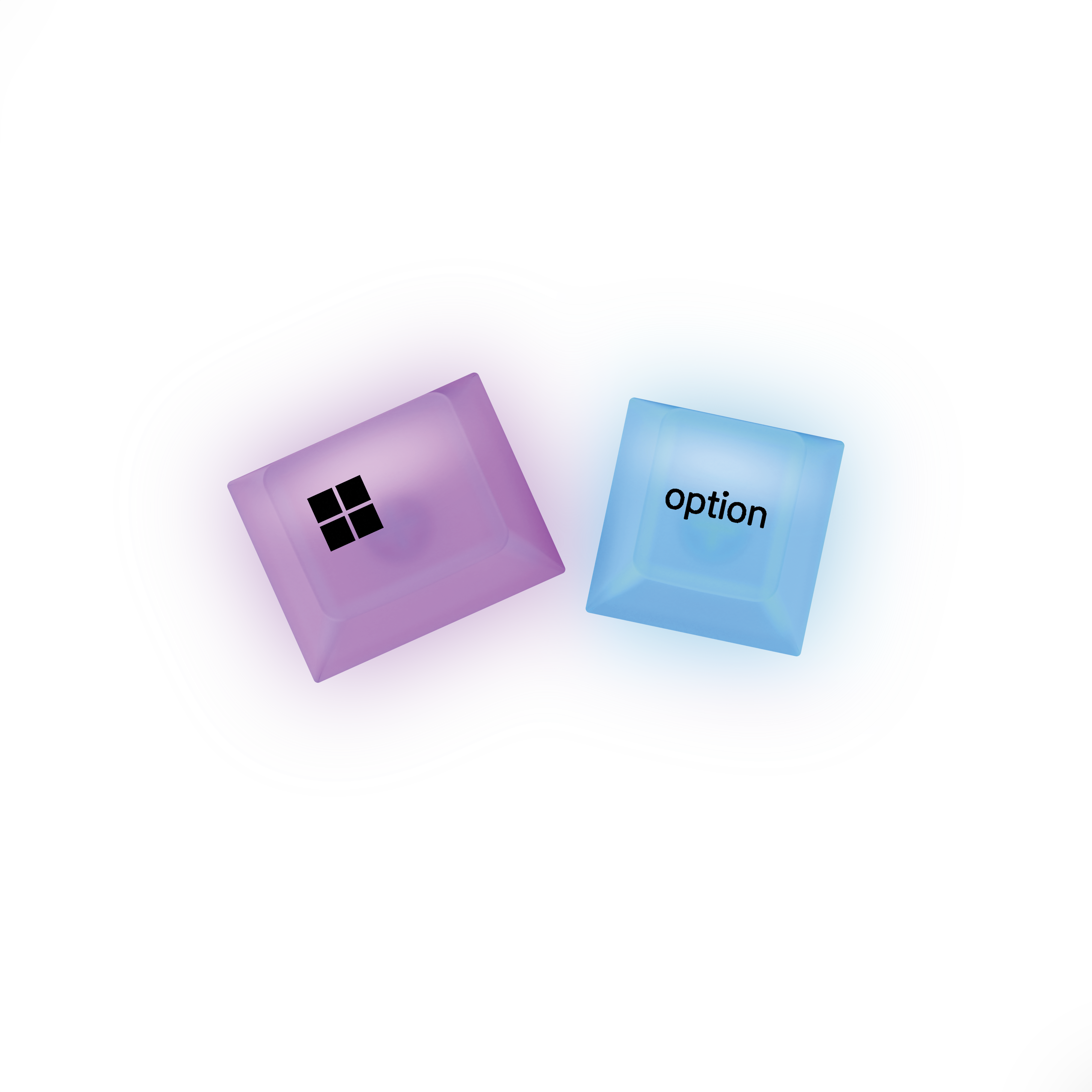 Glorious Polychroma V2 RGB Keycaps - Nordic ISO (131 pcs) - Cherry Profile Glorious