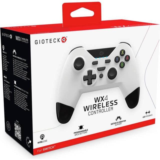 Gioteck WX-4 Trådløs BT Controller Hvid