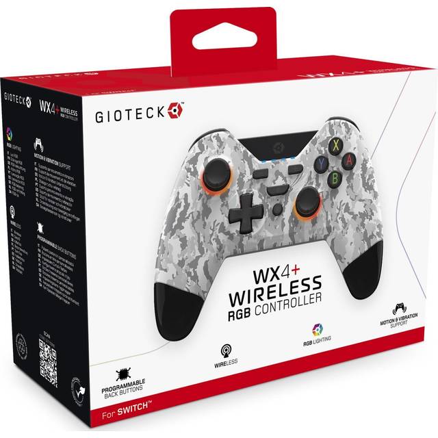 GIOTECK WX4+ Trådløs RGB Controller Nintendo Switch