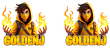 KOP TRYK - GoldenJ Flamme Geekd