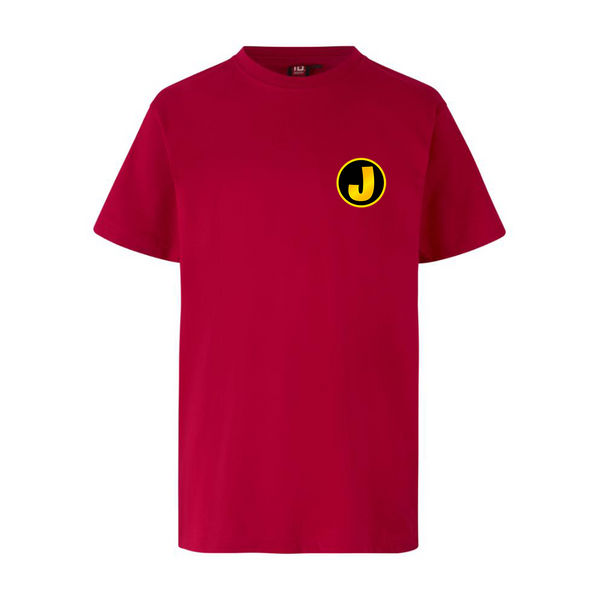 GoldenJ Logo-T-Shirt – Rot