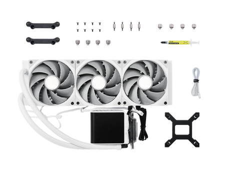 TRYX PANORAMA 360mm AIO Liquid Cooler Hvid TRYX