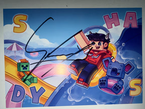 Shadys Autografkort