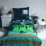 Minecraft Sssleep Tight sengetøjssæt 140×200 cm, 70×90 cm