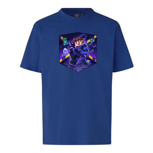 Judex Weltraumreise-T-Shirt – Blau