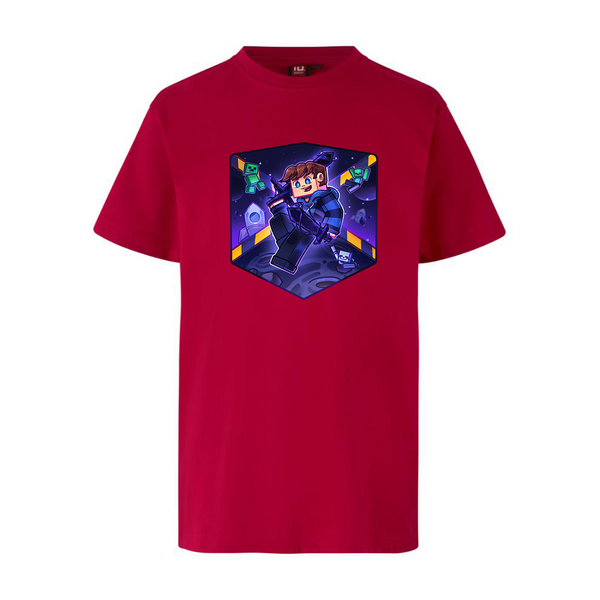 Judex Weltraumreise-T-Shirt – Rot