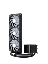 TRYX PANORAMA 360mm AIO Liquid Cooler ARGB Sort TRYX